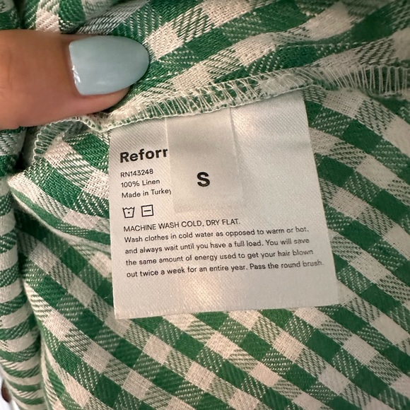 REFORMATION Rodin Warp Dress - Picture 4 of 5